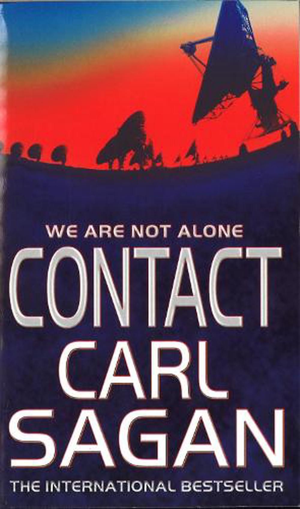 carl sagan contact book covers