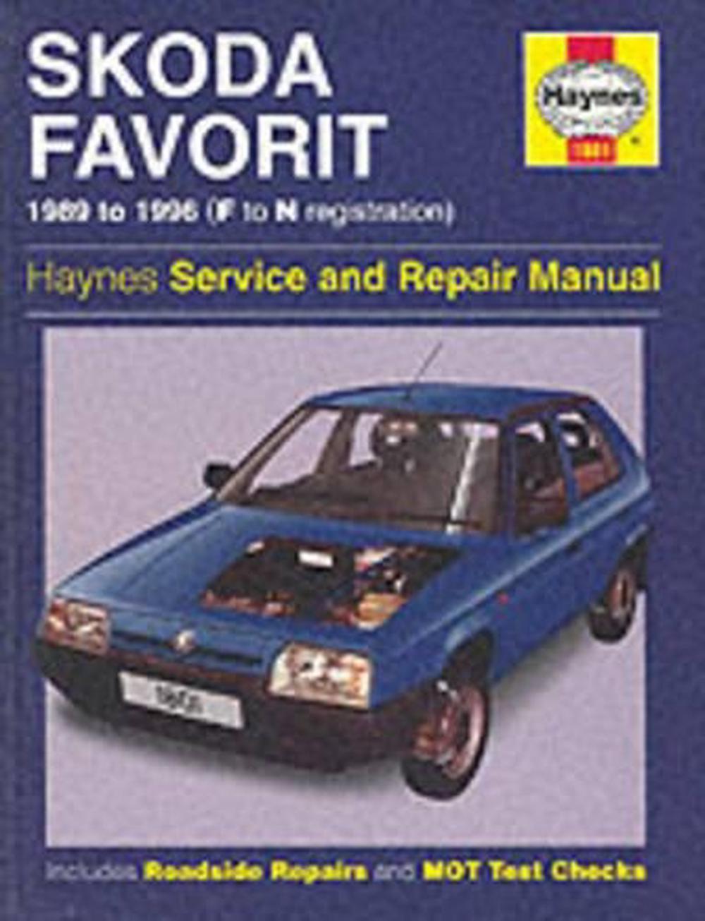 Details about Skoda Favorit Service and Repair Manual by Andrew Hamlin  Hardcover Book Free Shi