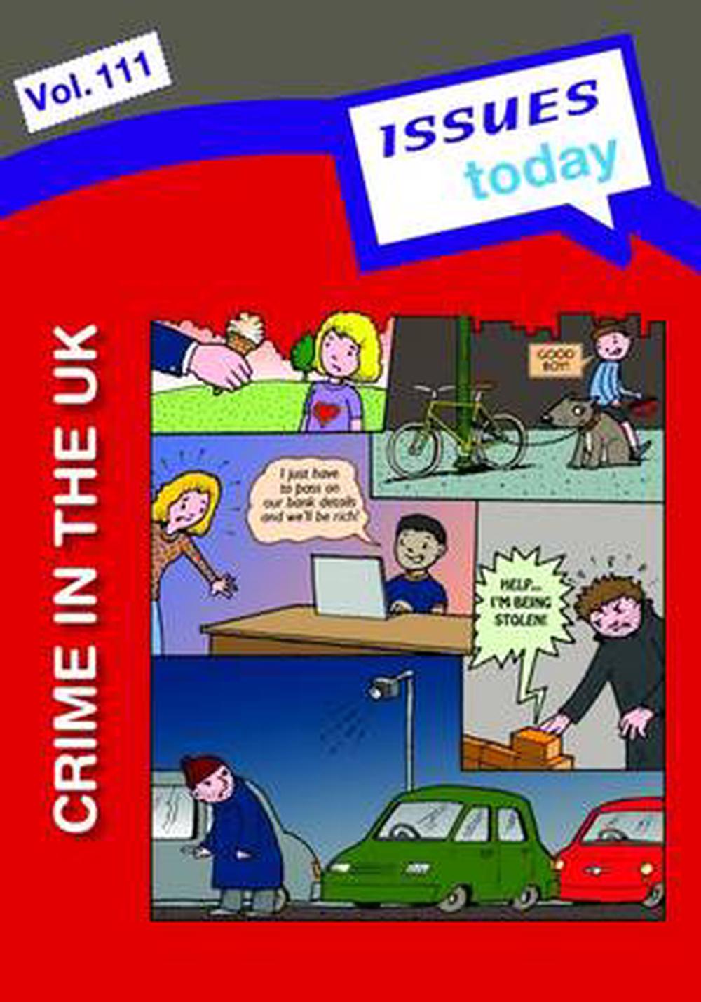 Crime in the Uk Issues Today Series Paperback Book Free Shipping!