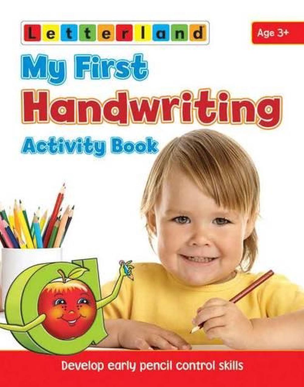 My First Handwriting Activity Book: Develop Early Pencil Control Skills ...
