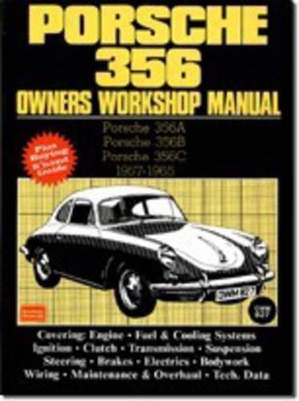 Details about Porsche 356 Owners Workshop Manual: Porsche 356A, Porsche  356B, Porsche 356C, 19