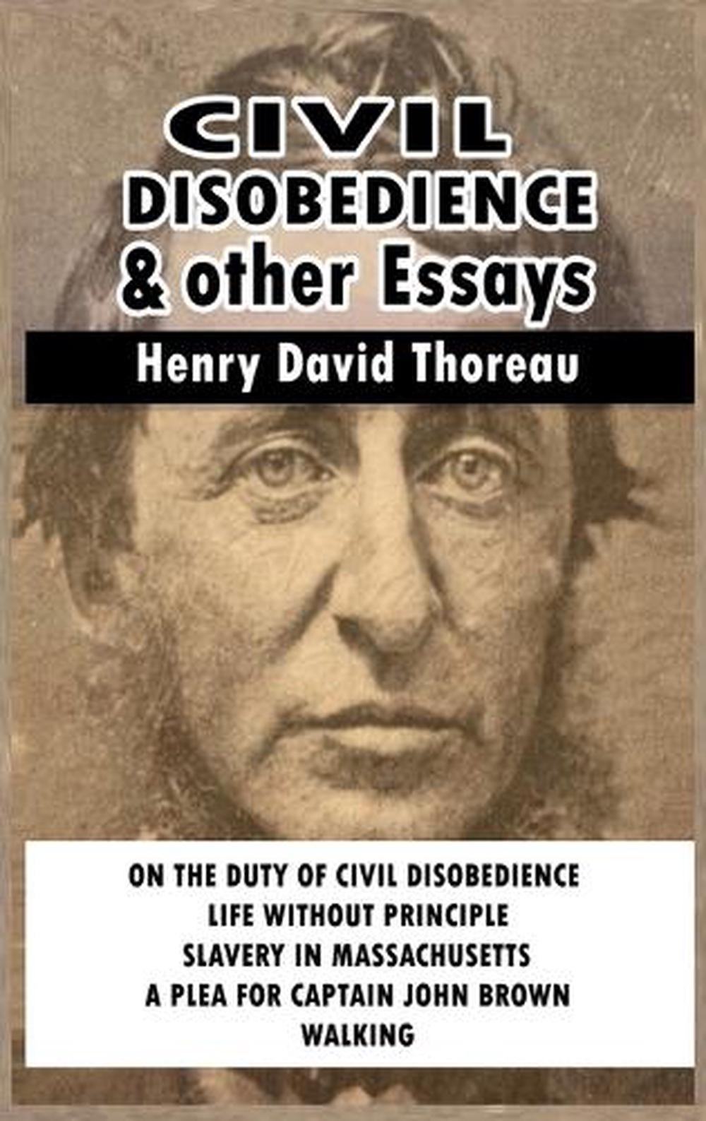 henry david thoreau civil disobedience essay