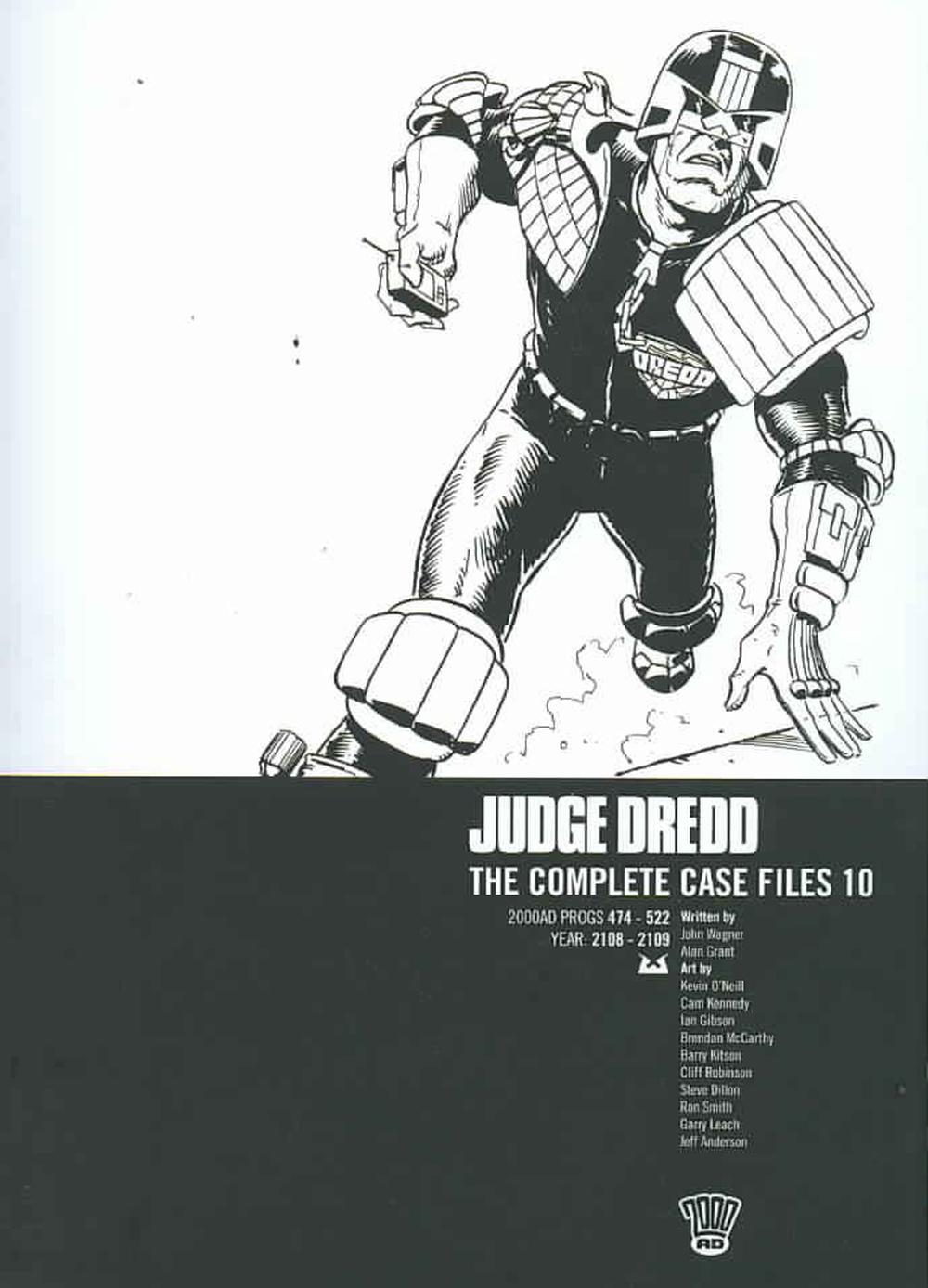 Judge Dredd Comp Case File 10 By John Wagner English Paperback Book 
