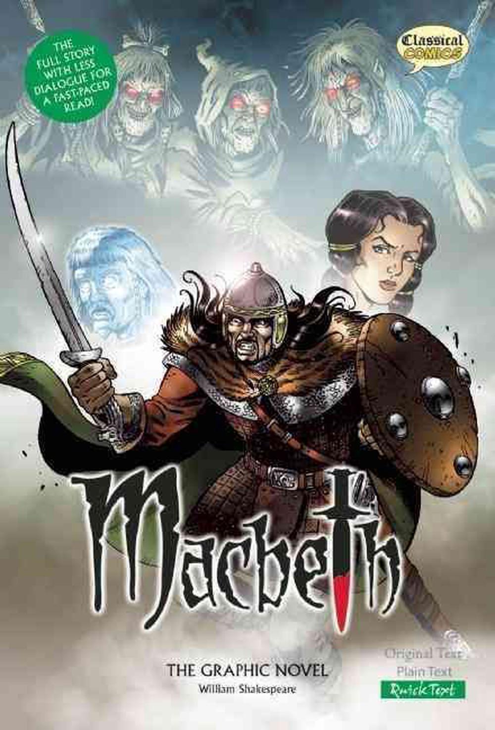 Macbeth: The Graphic Novel: Quick Text by William Shakespeare (English ...
