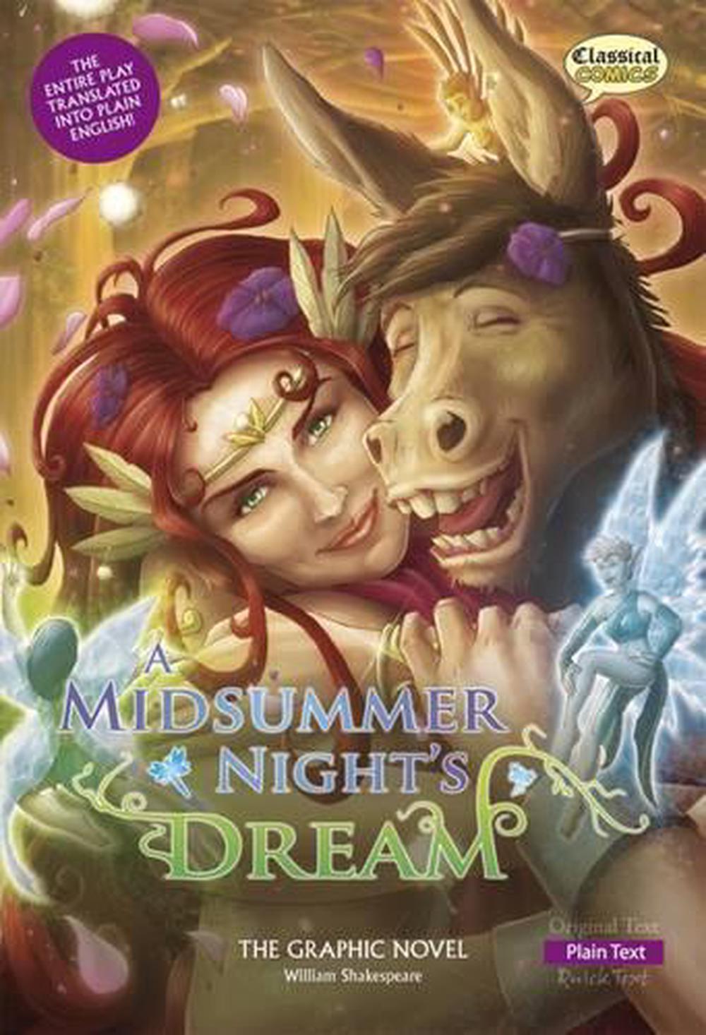 A Midsummer Night's Dream the Graphic Novel British Edition by William