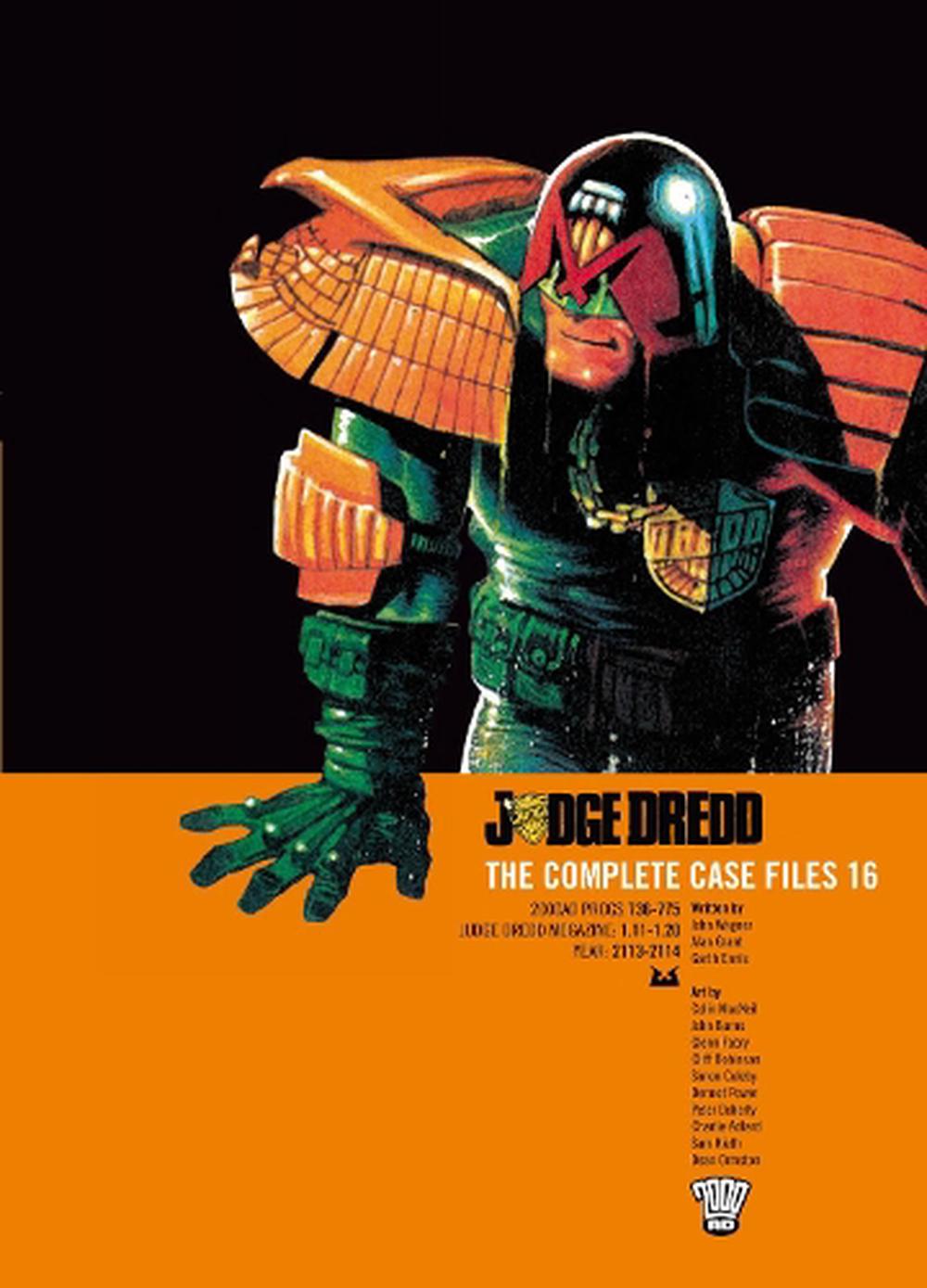 Judge Dredd Comp Case File 16 By John Wagner English Paperback Book 