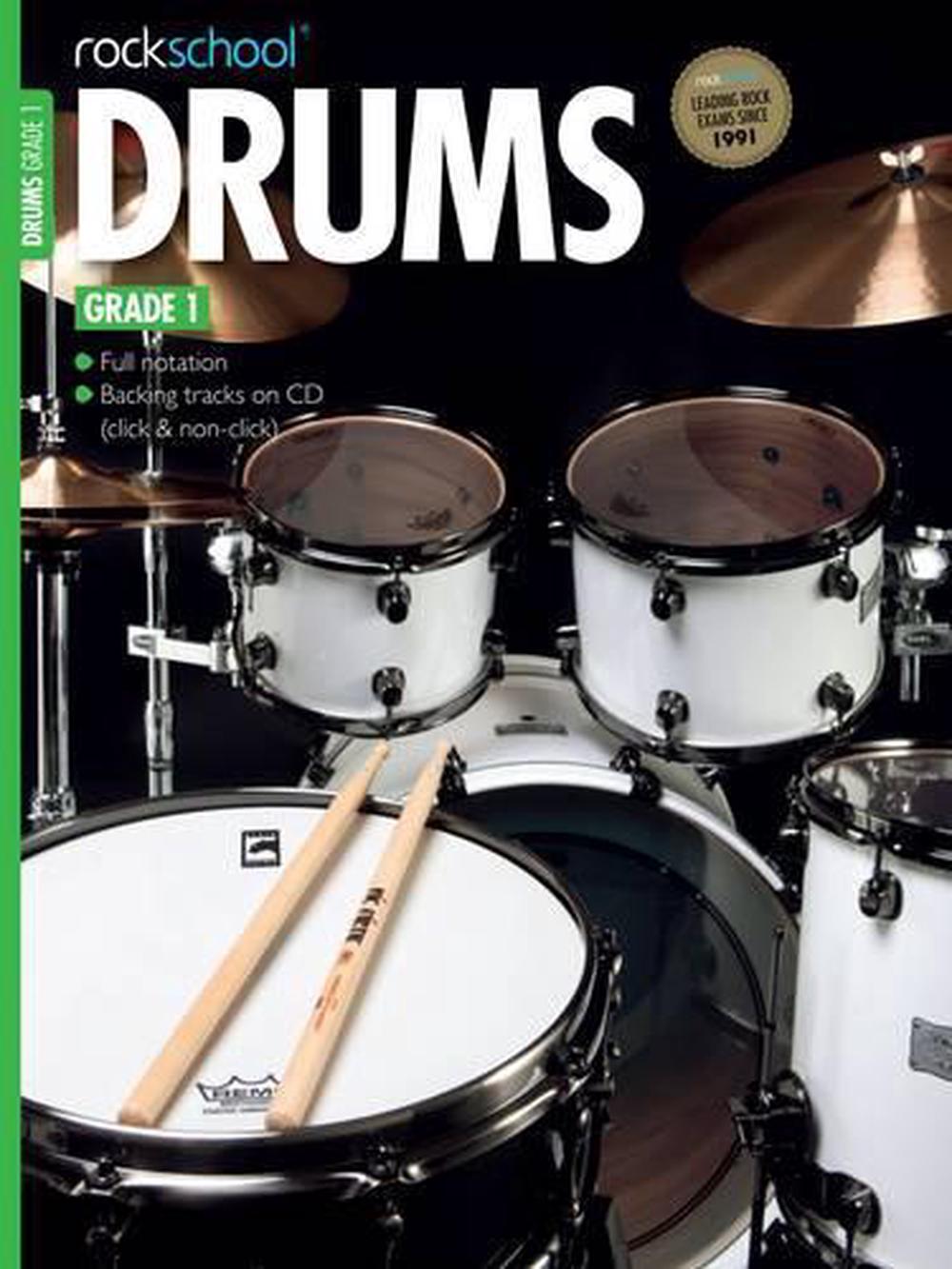 Rockschool Drums Grade 1 (20122018) (English) Book & Merchandise Book