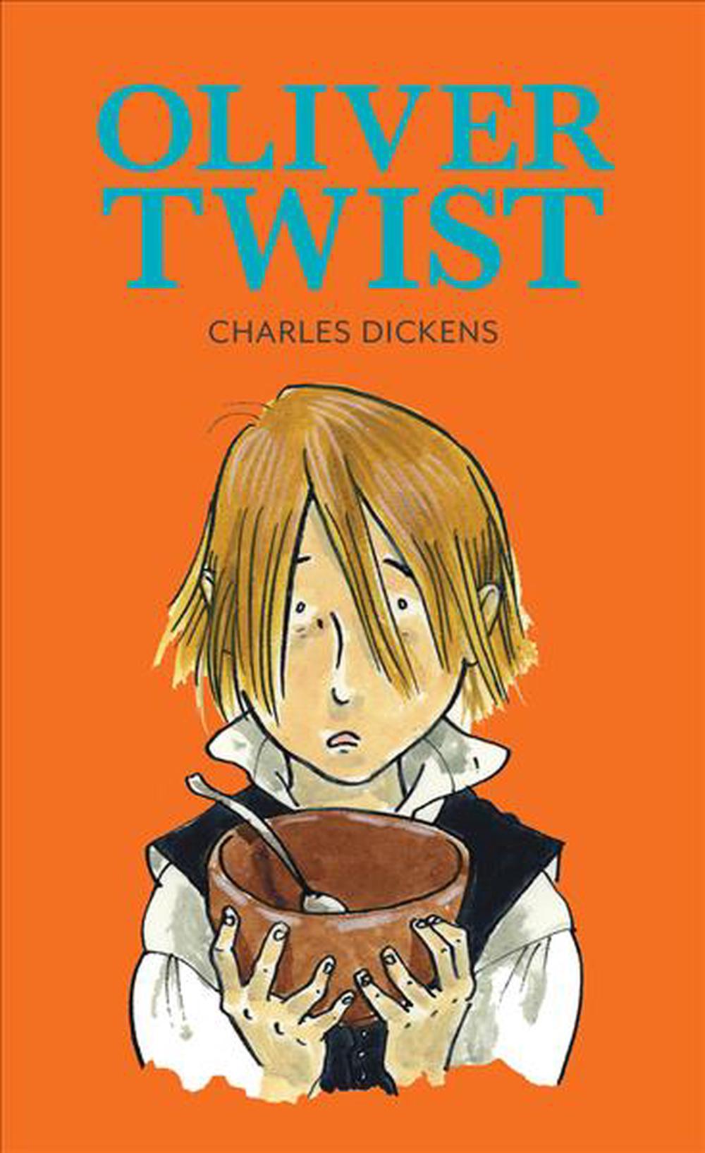 Oliver Twist by Charles Dickens (English) Hardcover Book Free Shipping