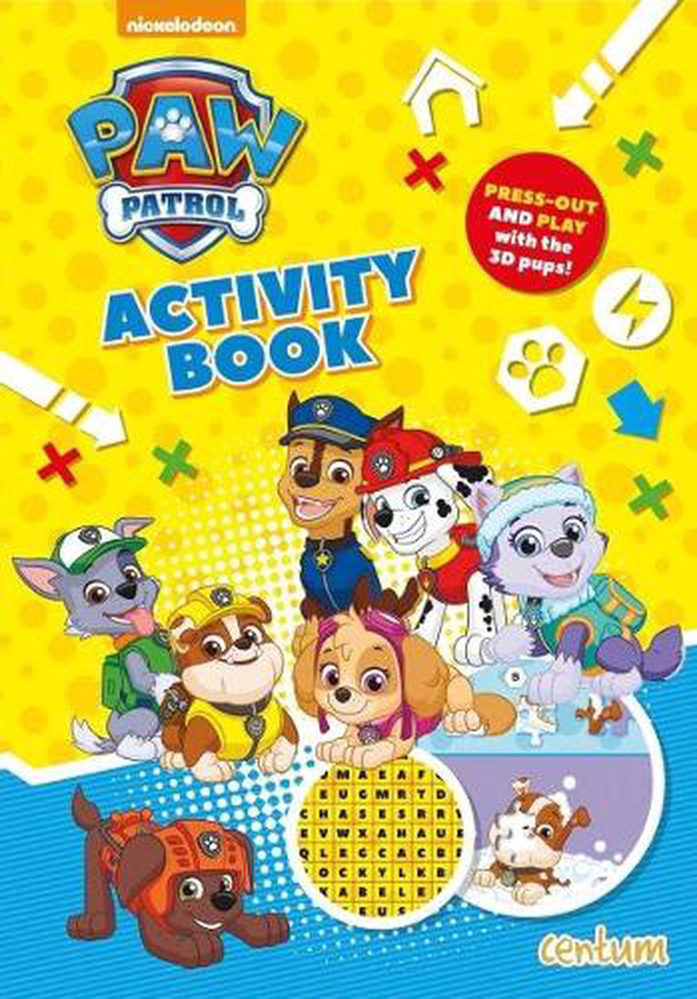 paw patrol book and figures
