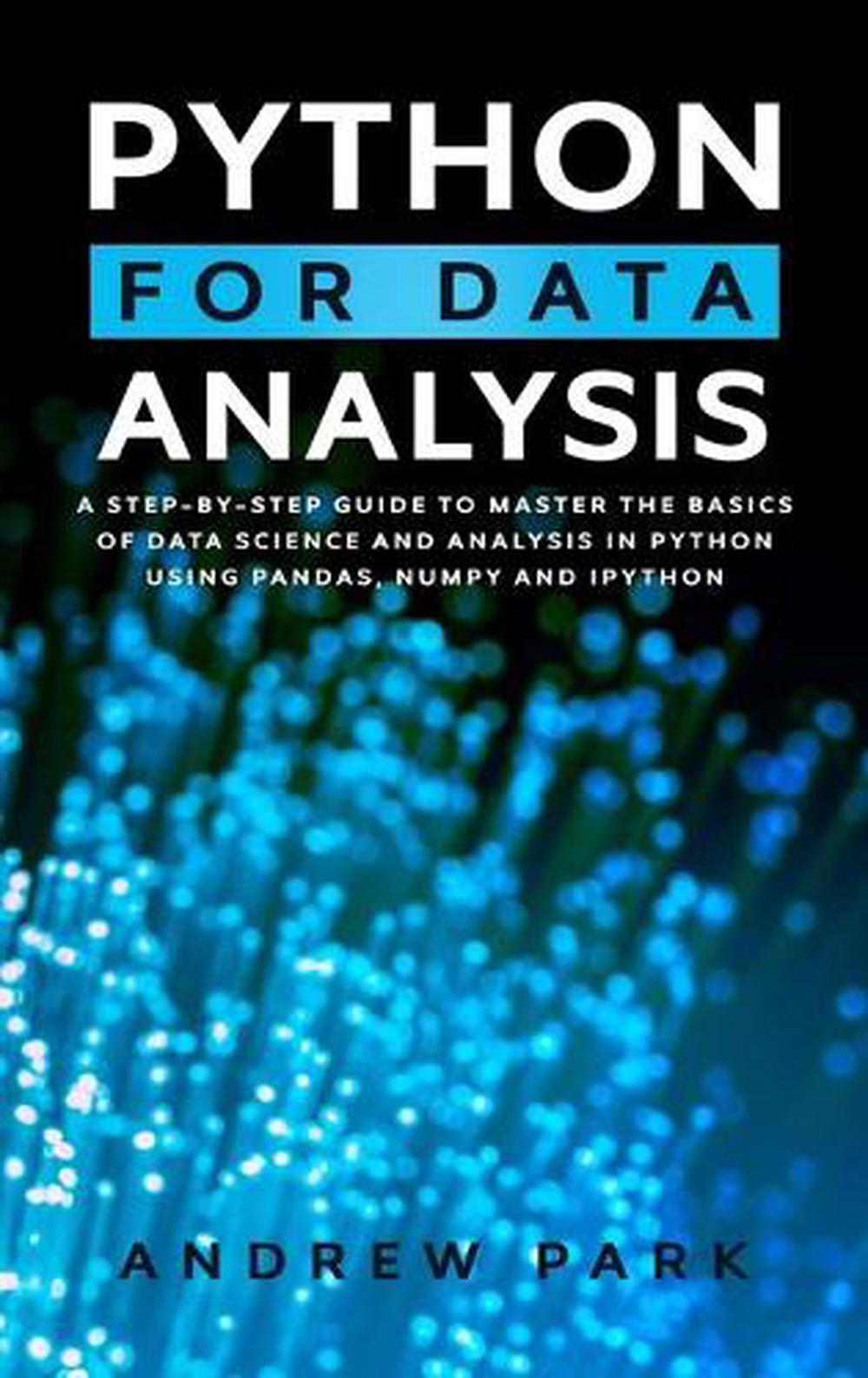 Python For Data Analysis By Andrew Park English Hardcover Book Free 4611