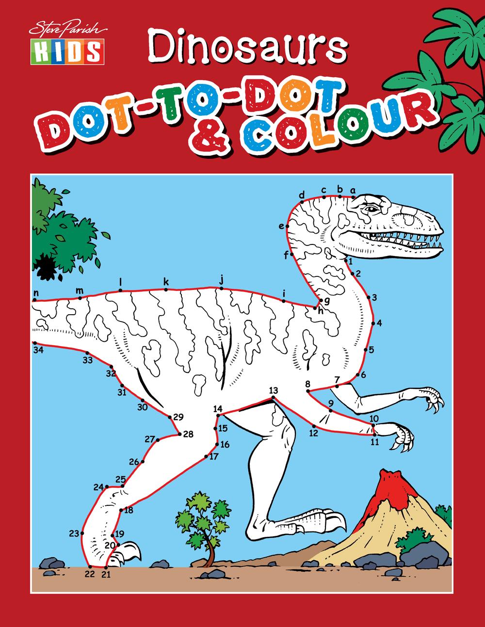 usborne dot to dot dinosaurs