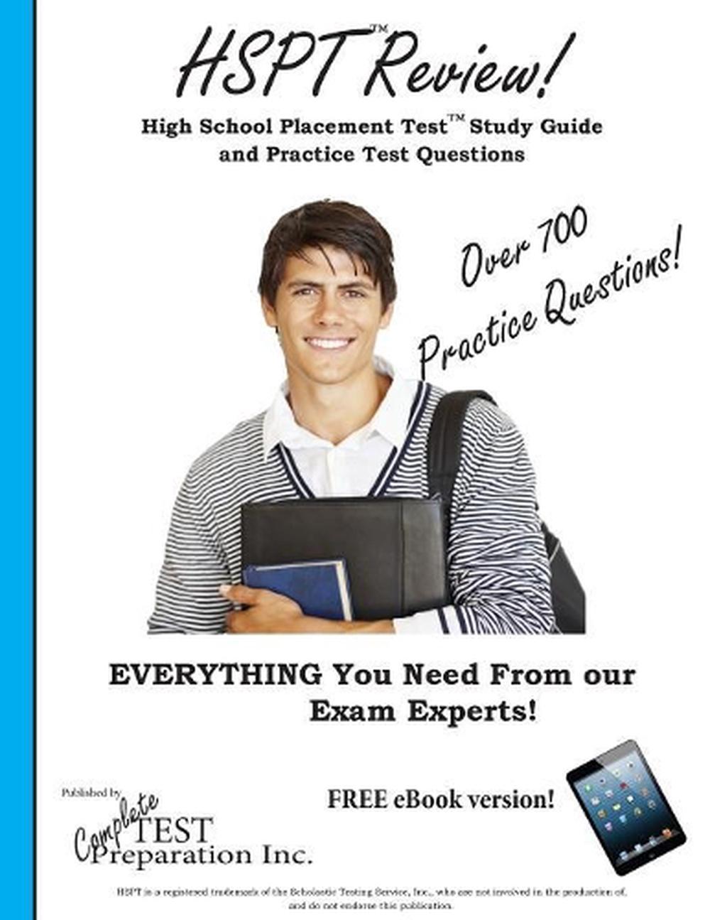 High School Placement Test Study Guide and Practice Test Questions