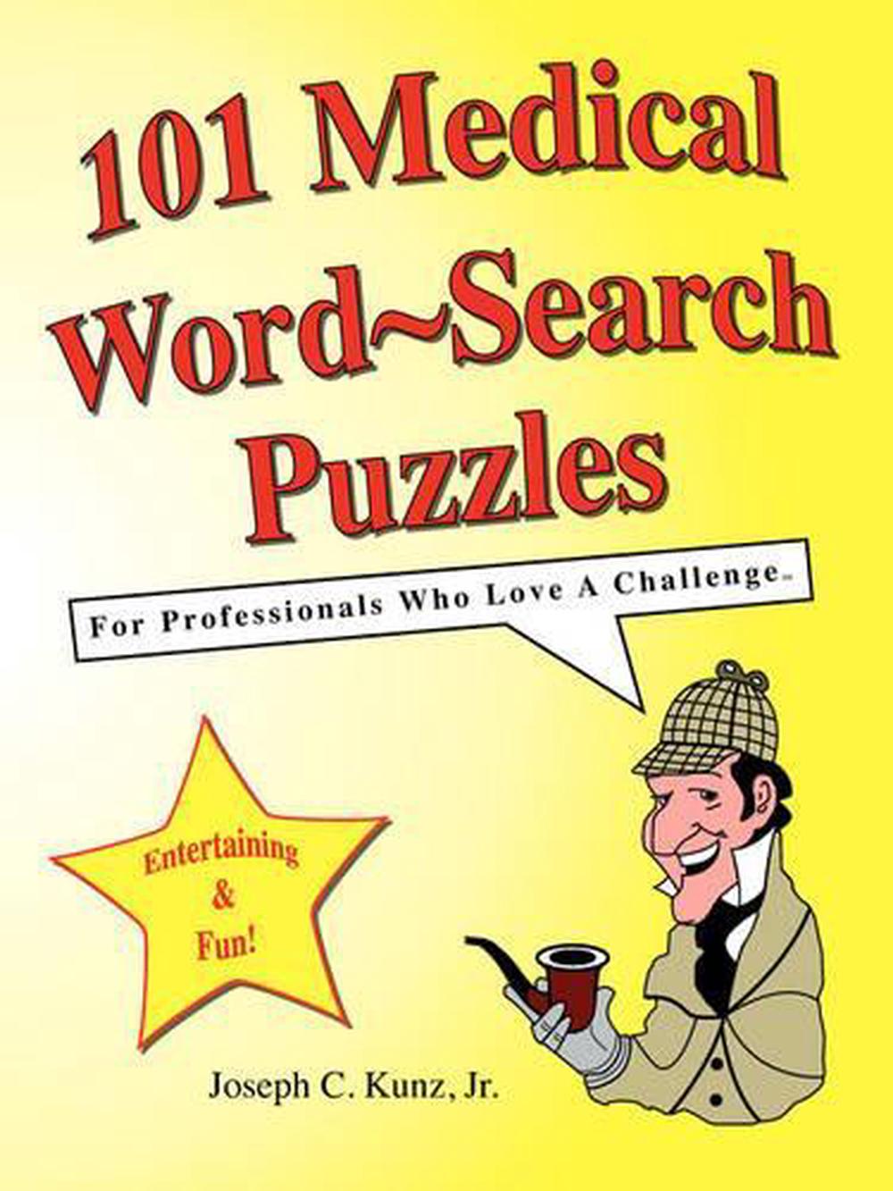 101 Medical Word-Search Puzzles by Joseph C. Jr. Kunz (English) Paperback Book F 9781933230092