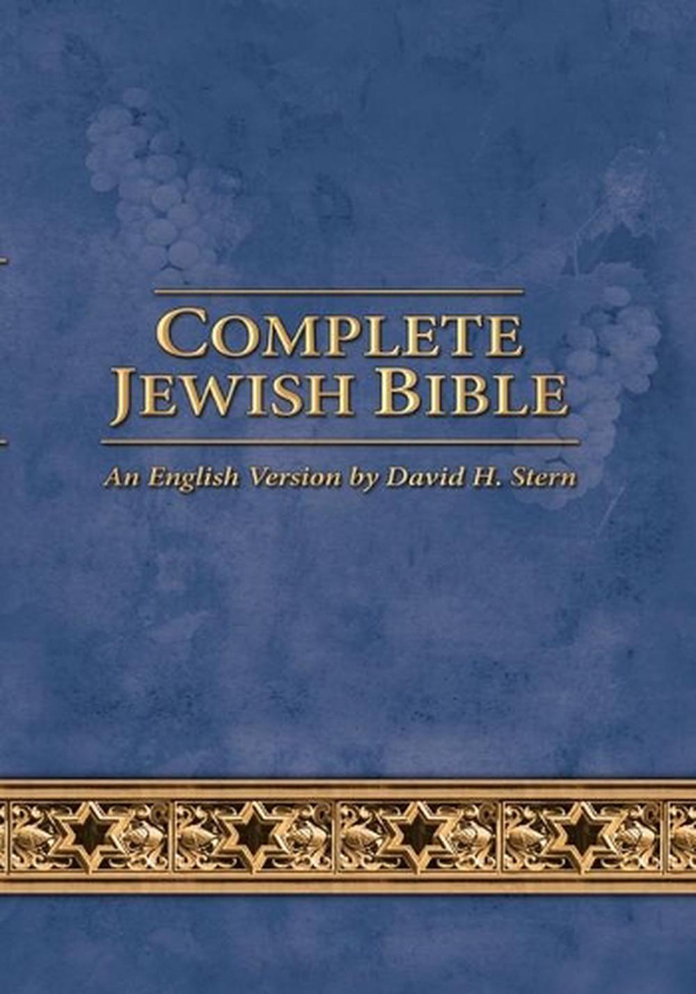 Complete Jewish Bible By David H. Stern (English) Hardcover Book Free ...