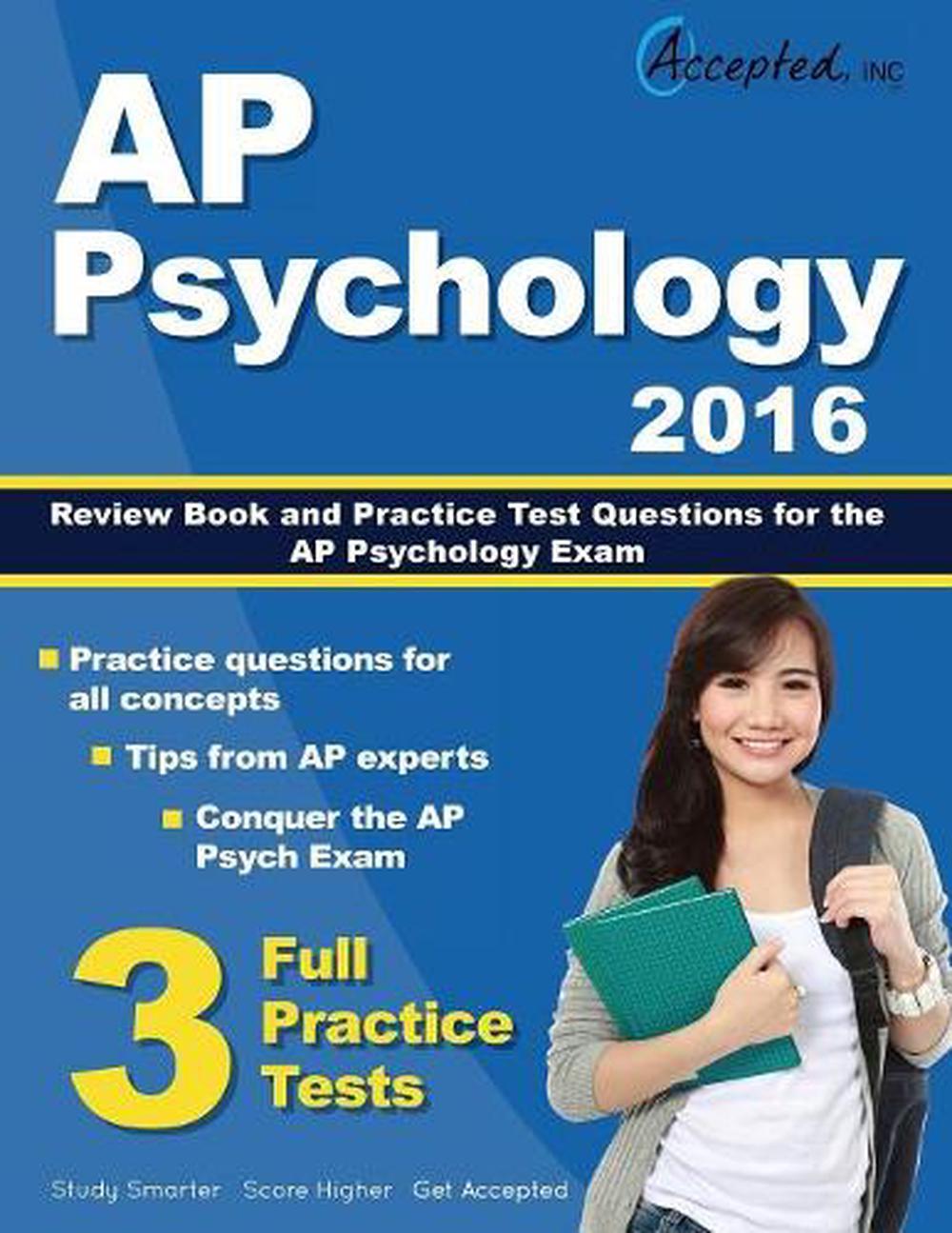 AP Psychology 2016 Study Guide AP Psychology Review Book and Practice Test Ques 9781941743362