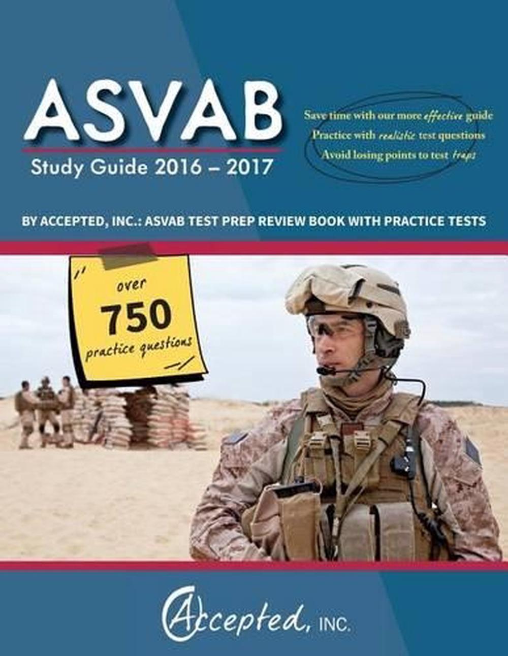 ASVAB Study Guide 2016 2017 By Accepted Inc ASVAB Test Prep Review Book With 9781941743607 EBay ASVAB Study Guide 2016 2017 By Accepted Inc ASVAB Test Prep Review Book With 9781941743607 EBay