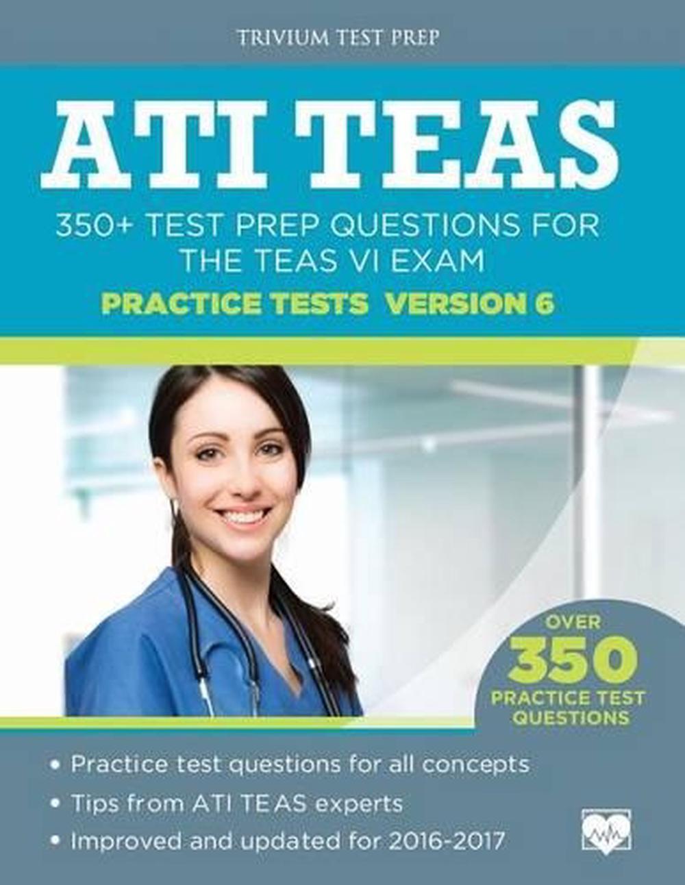 Ati Teas Practice Tests Version 6 By Ati Teas Vi Test Prep Team ...