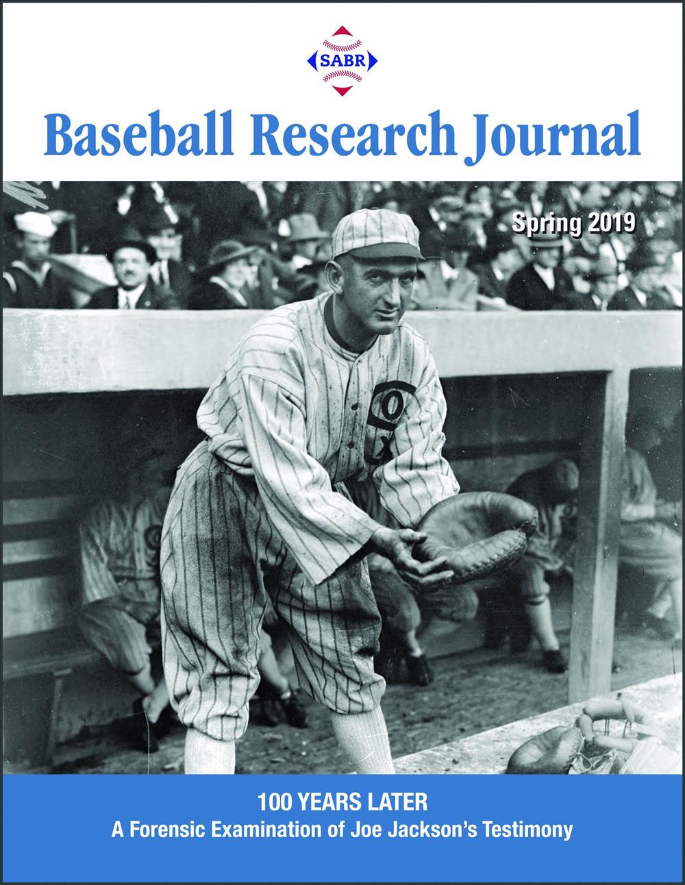 Baseball Research Journal (BRJ), Volume 48 #1 By Society For American ...