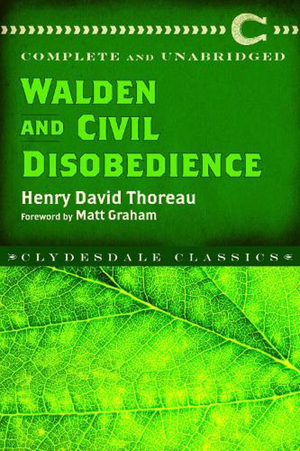 civil disobedience by henry david thoreau