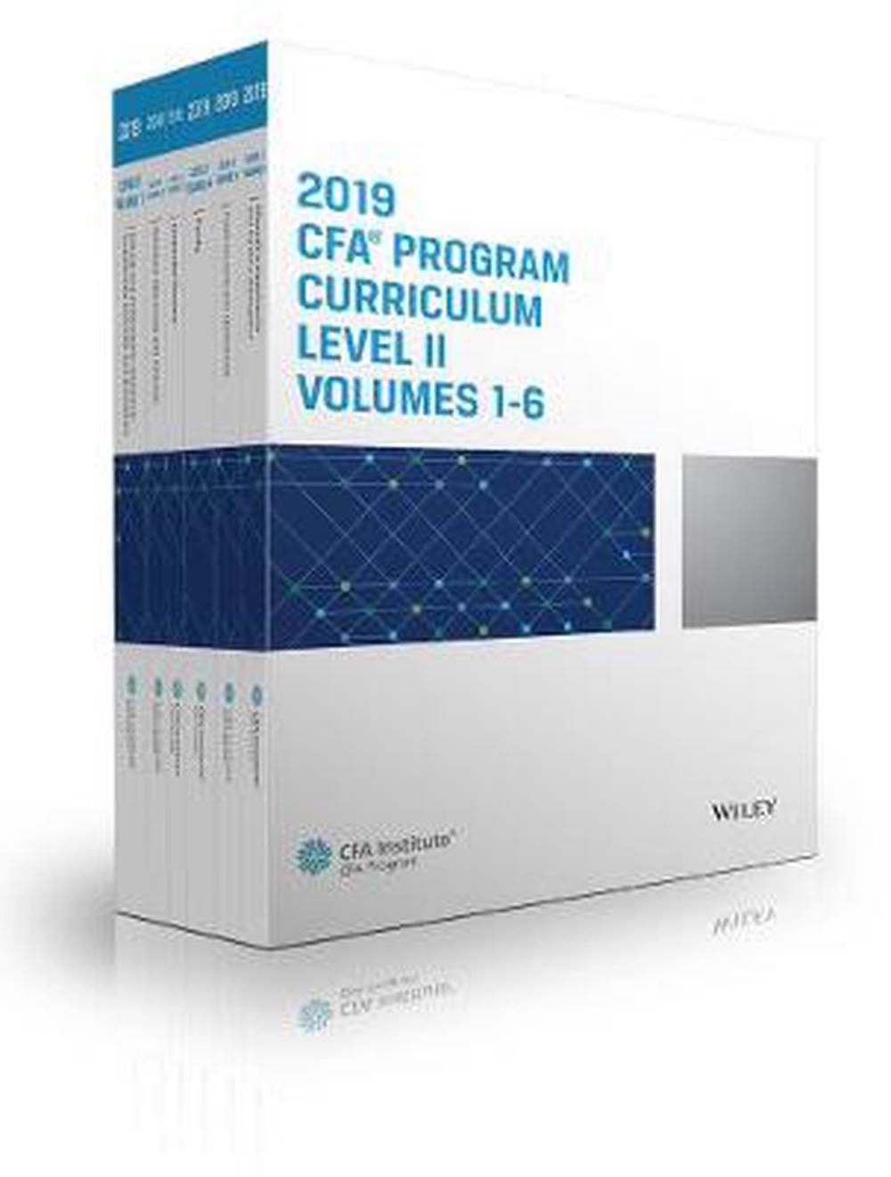 Cfa Program Curriculum 2019 Level Ii Volumes 16 Box Set by Cfa