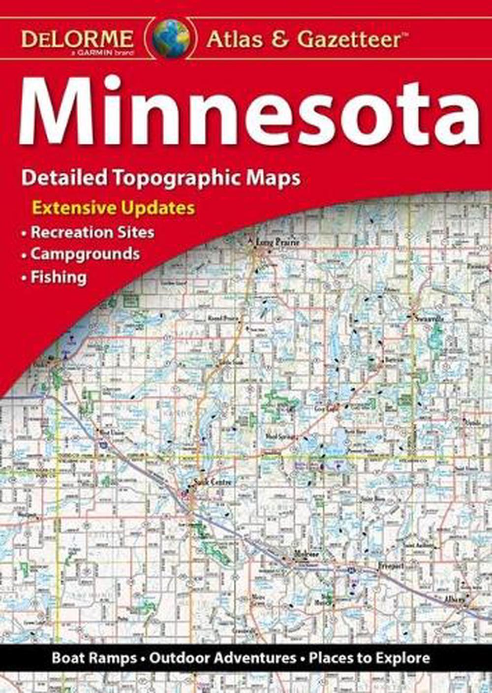 Delorme Minnesota Atlas & Gazetteer by Rand McNally (English) Paperback ...