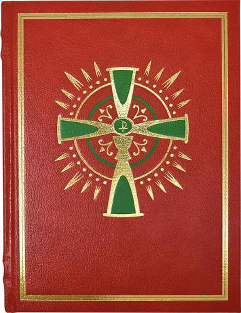 Misal Romano (Deluxe Altar Edition) by Usccb (Spanish) Leather Book