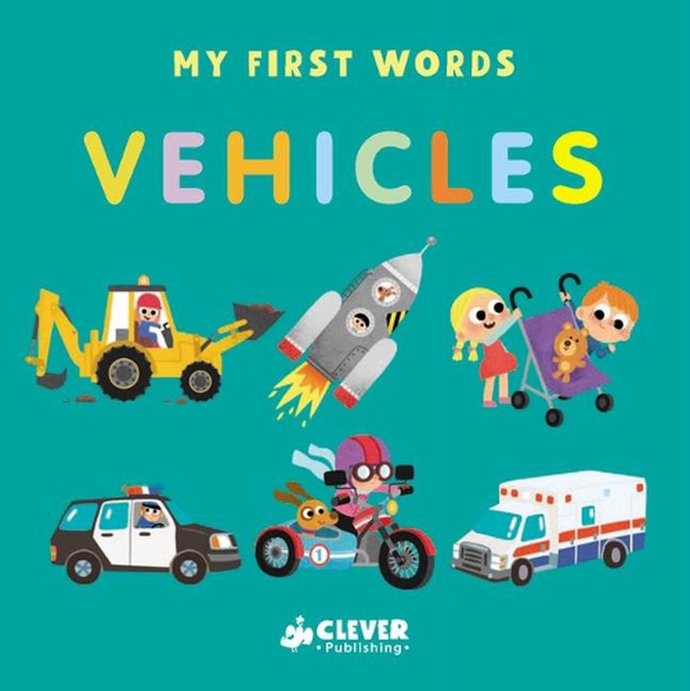 Vehicles by Clever Publishing (English) Paperback Book Free Shipping