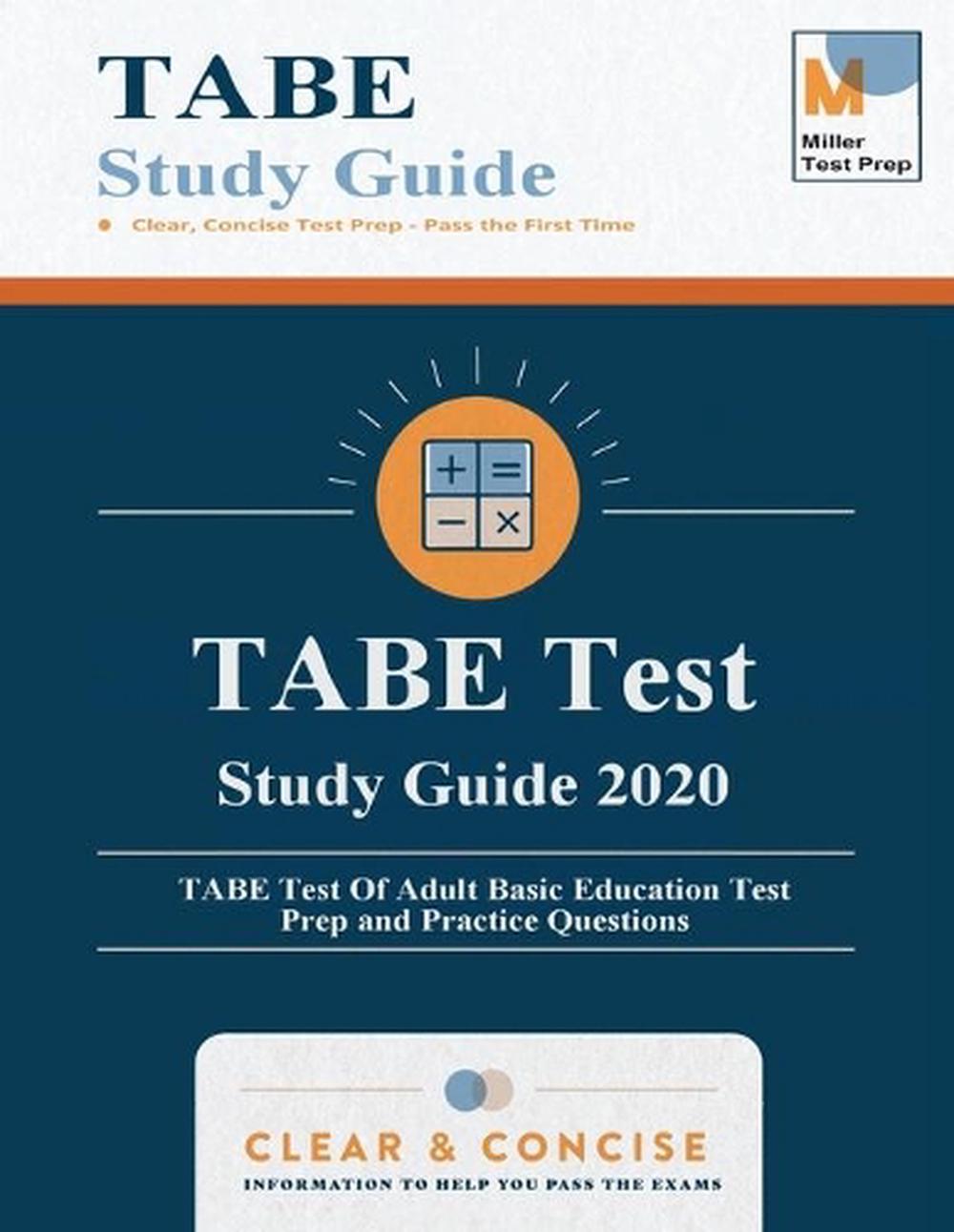 tabe-test-study-guide-2020-tabe-test-of-adult-basic-education-test-prep-and-pra-ebay