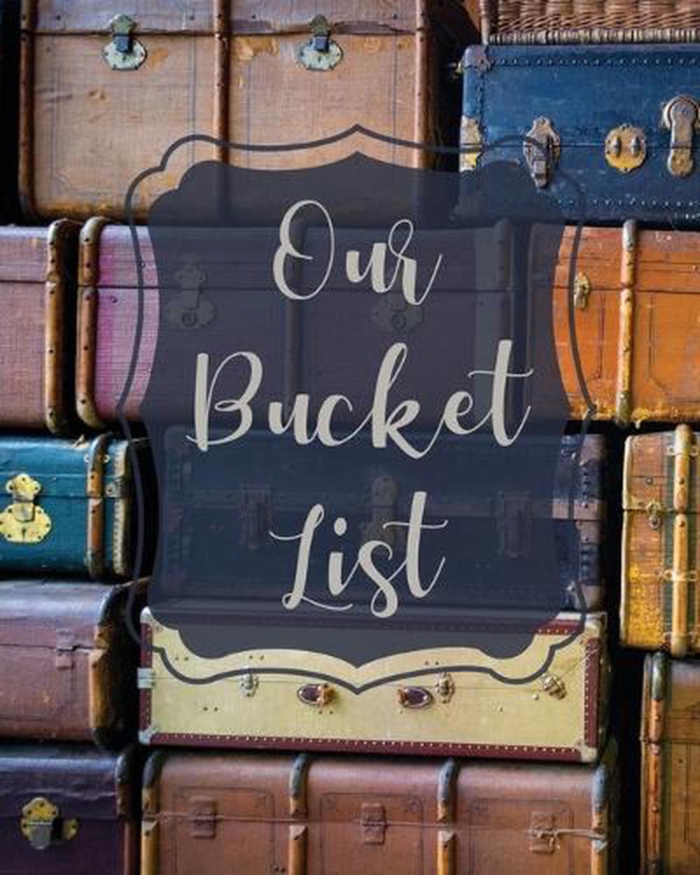 Our Bucket List Bucket List Book for Couples, 101 Prompts