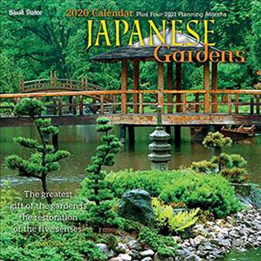 Japanese Gardens 2020 Mini Wall Calendar by Browntrout Us Paperback