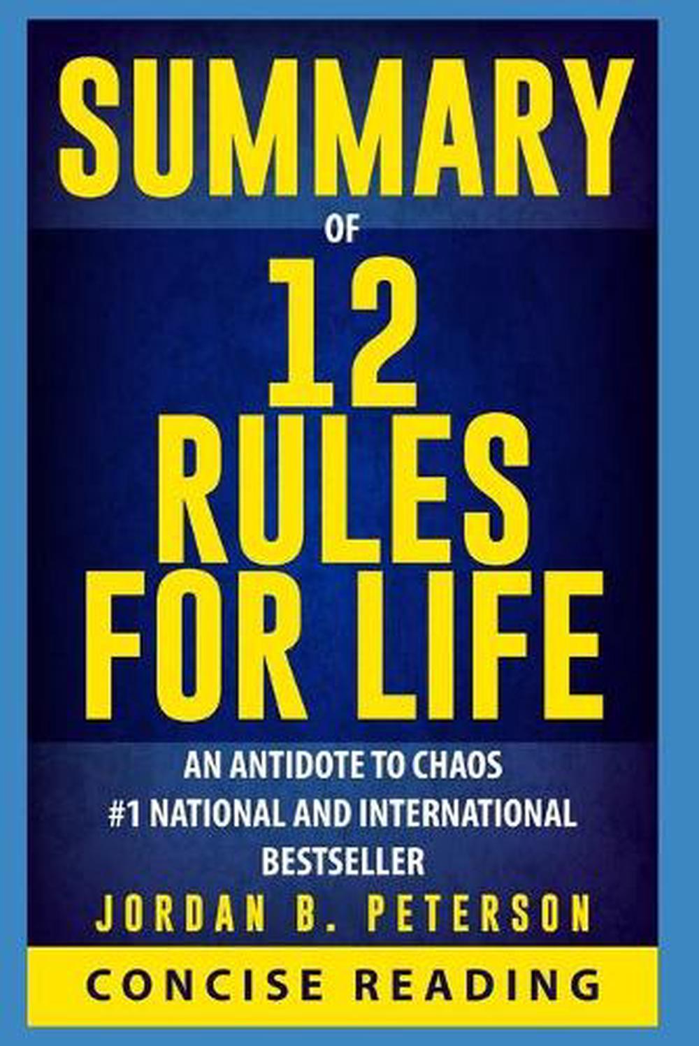 12 rules for life an antidote to chaos