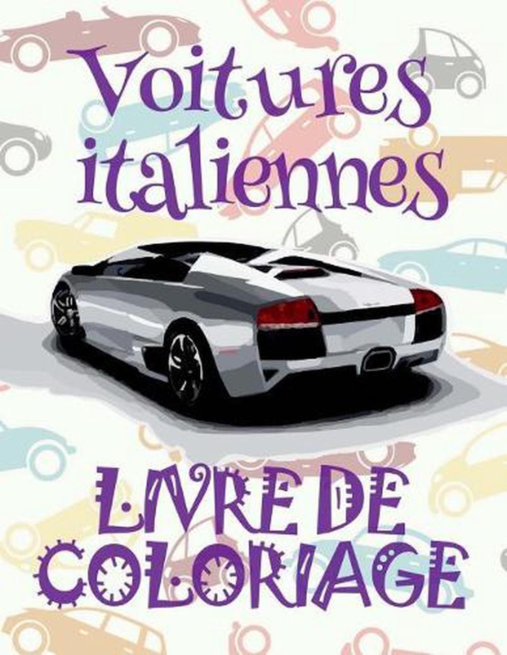 9996 Voitures Italiennes 9998 Livres De Coloriage Pour Adultes Voitures Re 9781985760868 Ebay
