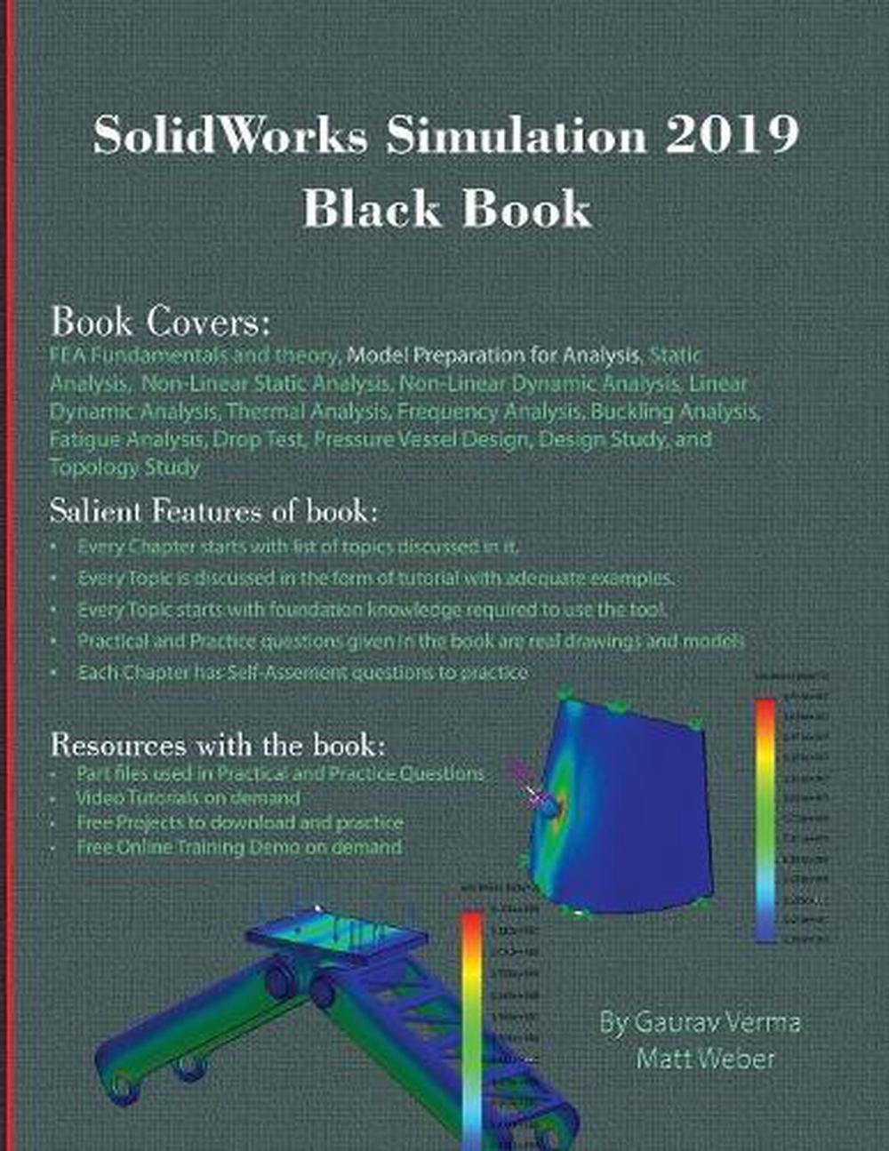 Solidworks Simulation 2019 Black Book By Gaurav Verma (English ...