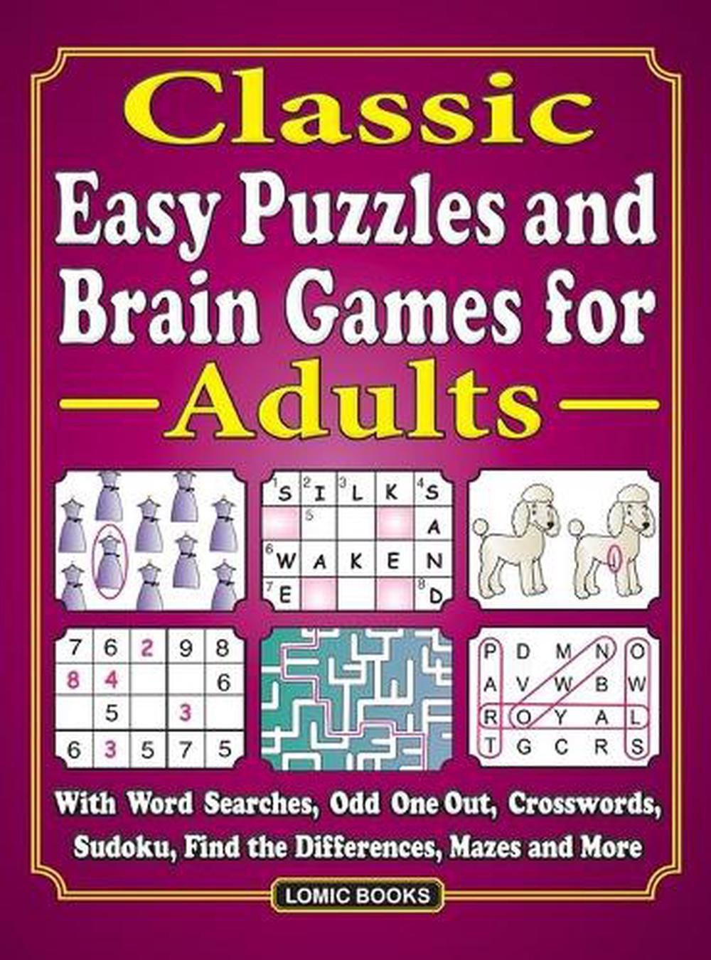 Brain Games Puzzle Books For Adults