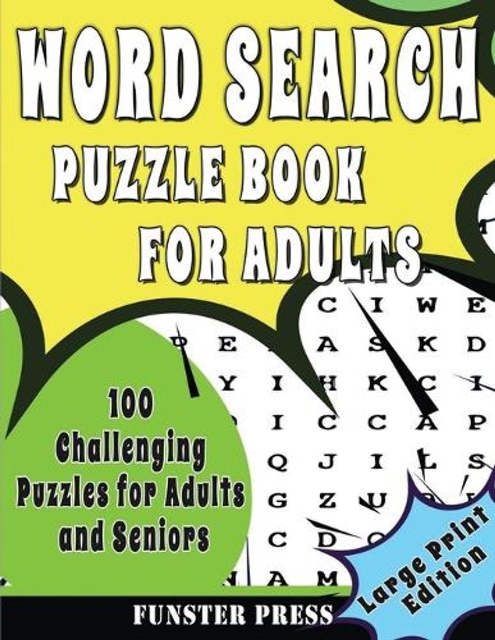 Word search puzzle book for adults by press funster press english paperback bo 9781990059728