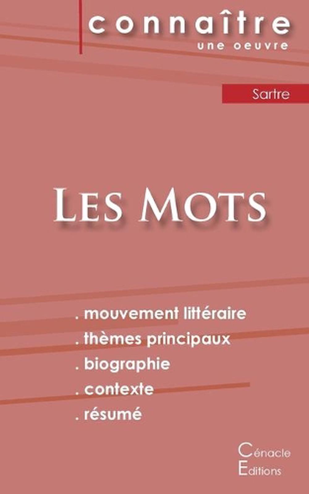 Fiche De Lecture Les  Mots  De Jean paul Sartre  analyse  