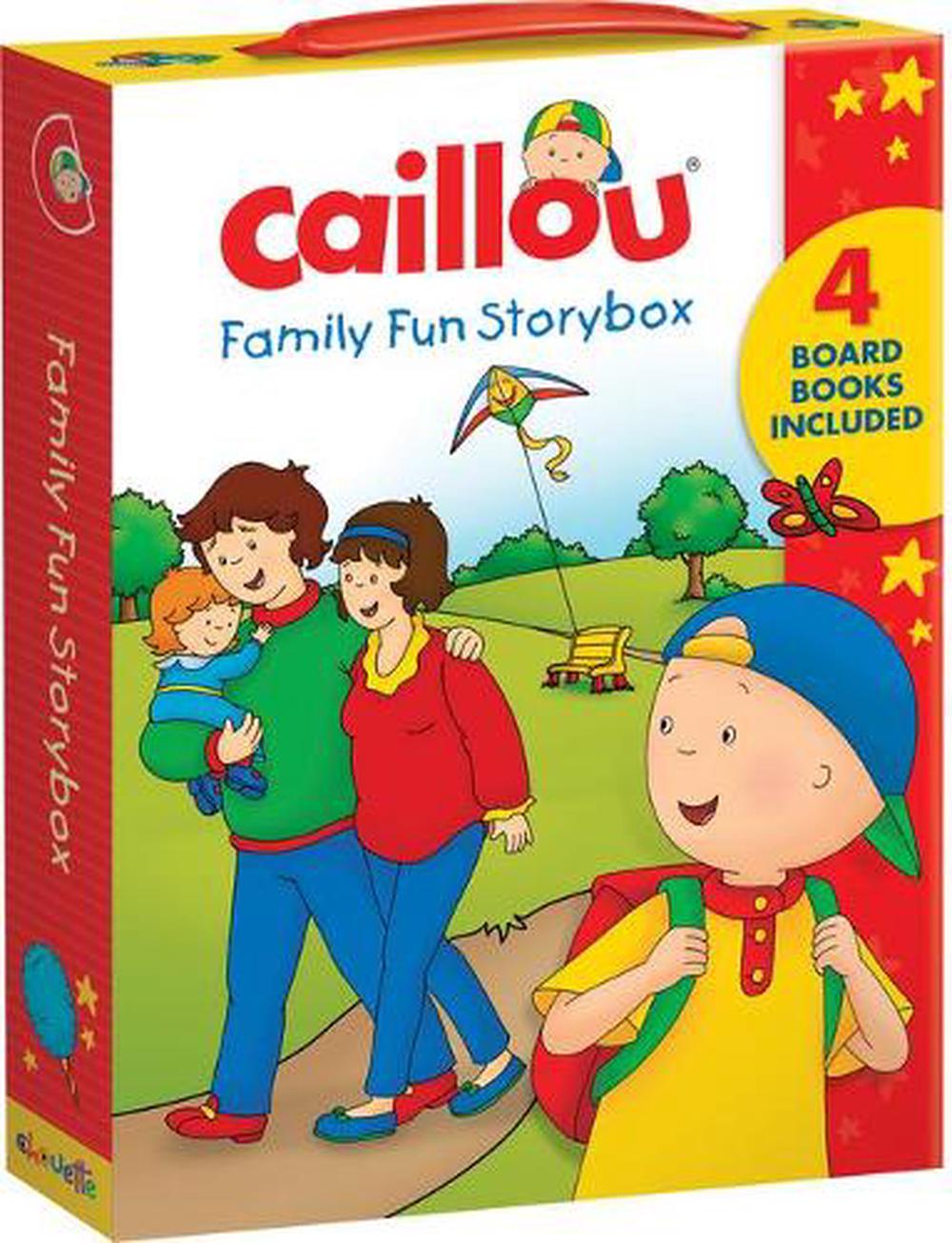 Story box. Caillou Family. Caillou: my first Words: a carry along book.