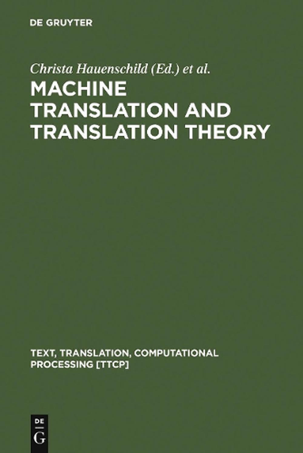 thesis on machine translation