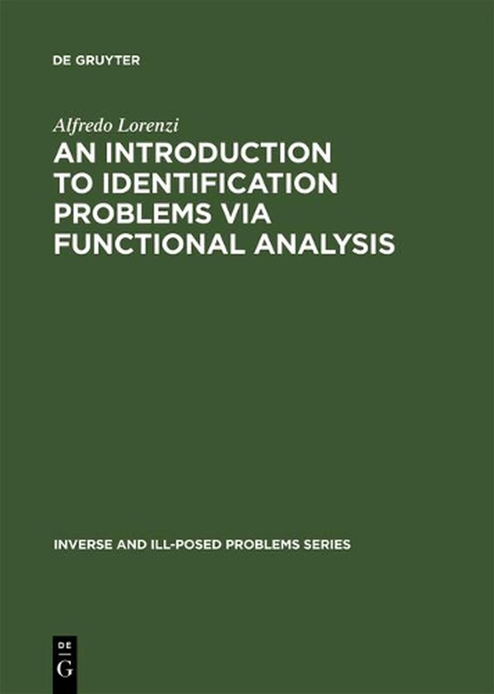 Inverse And Ill Posed Problems Series An Introduction To 