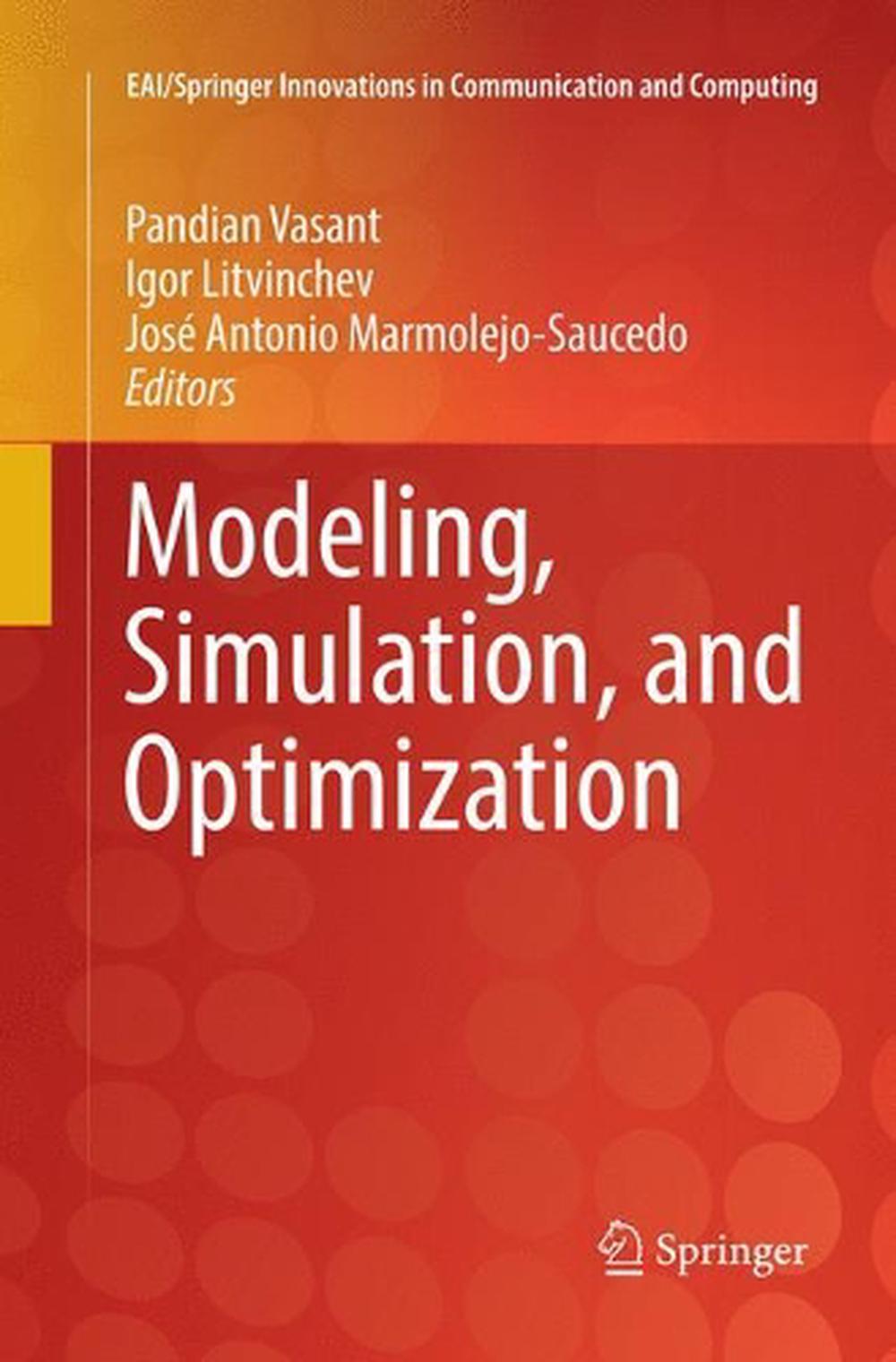 Modeling, Simulation, and Optimization by Pandian Vasant Hardcover Book ...