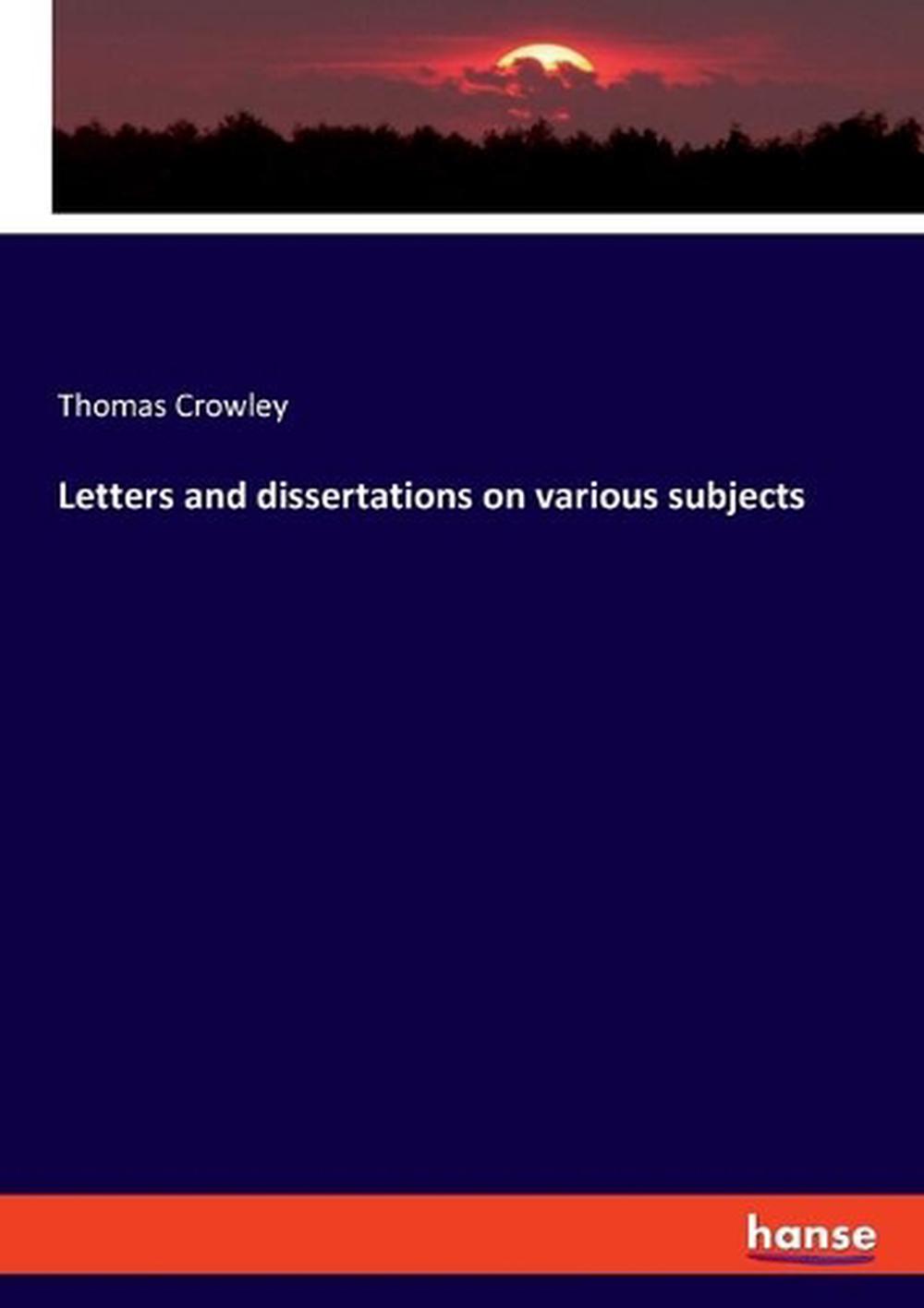 Dissertation and deering thomas e
