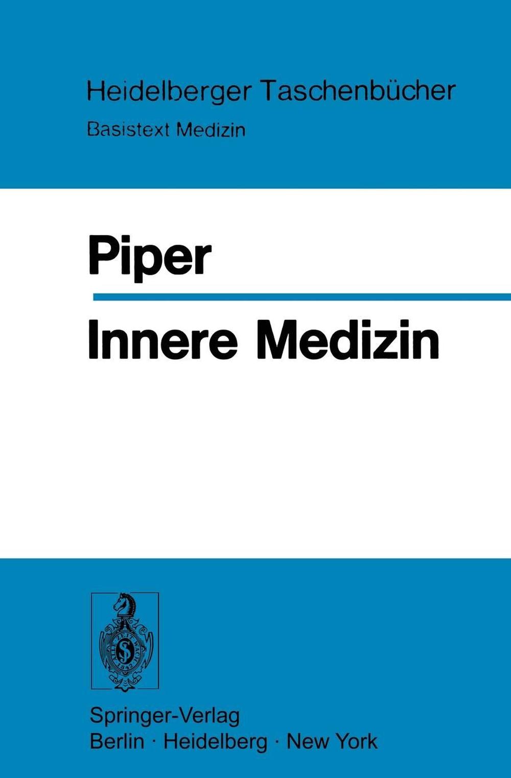 Innere Medizin by Wolfgang Piper (German) Paperback Book Free Shipping