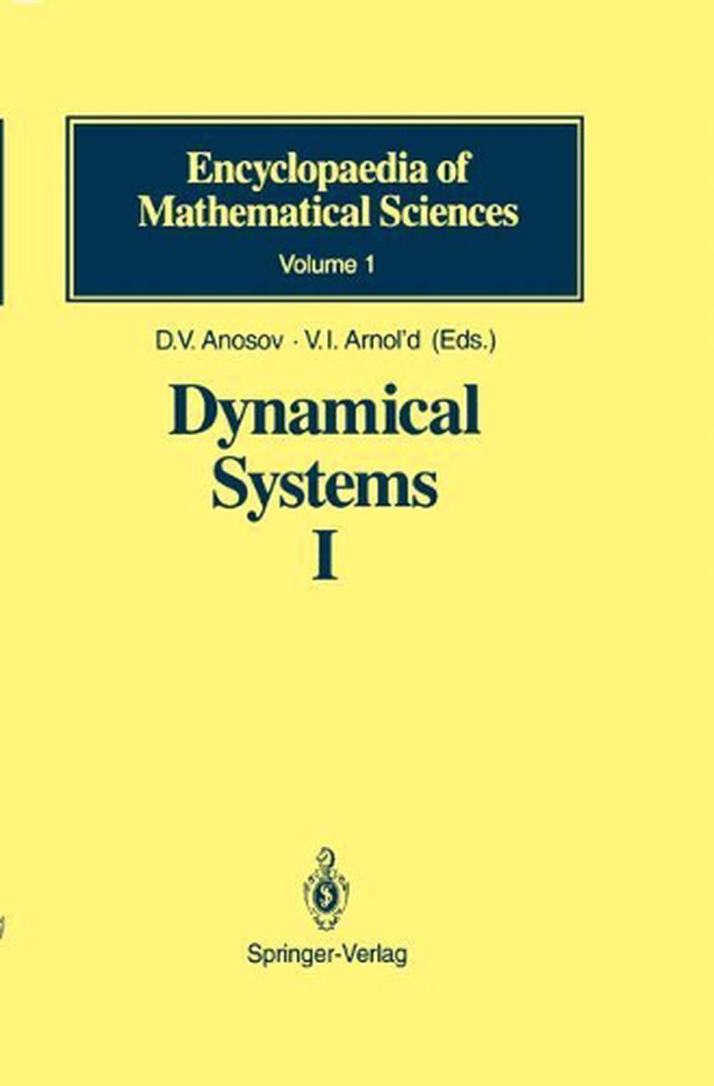 Dynamical Systems I Ordinary Differential Equations and