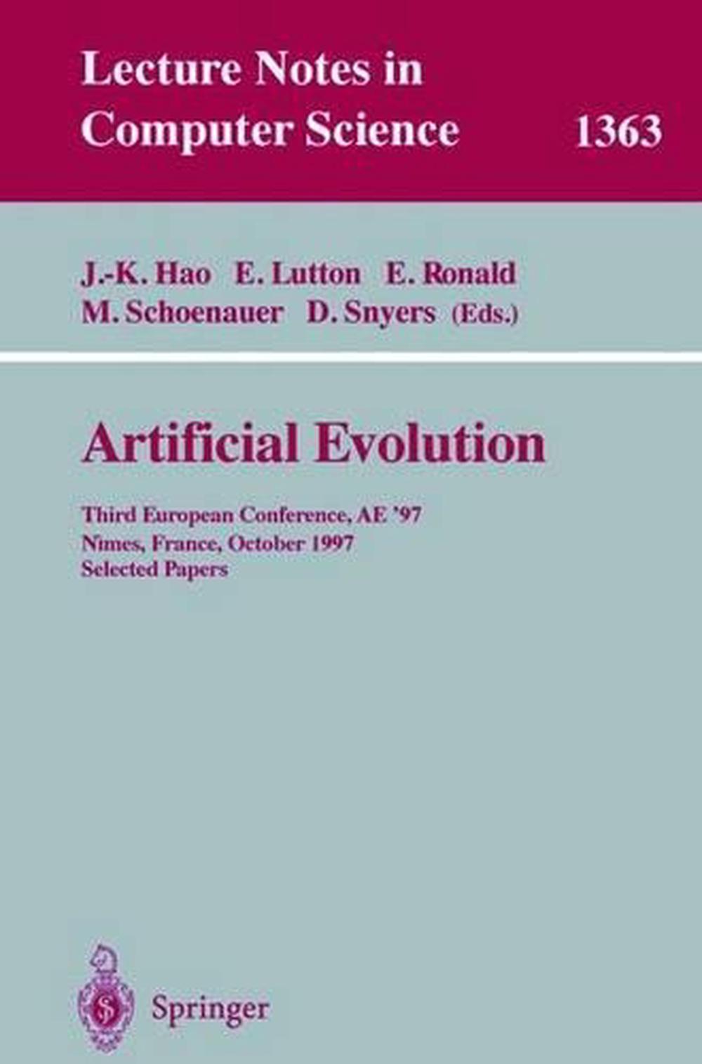Artificial Evolution Third European Conference Ae 97 Nimes France October Ebay