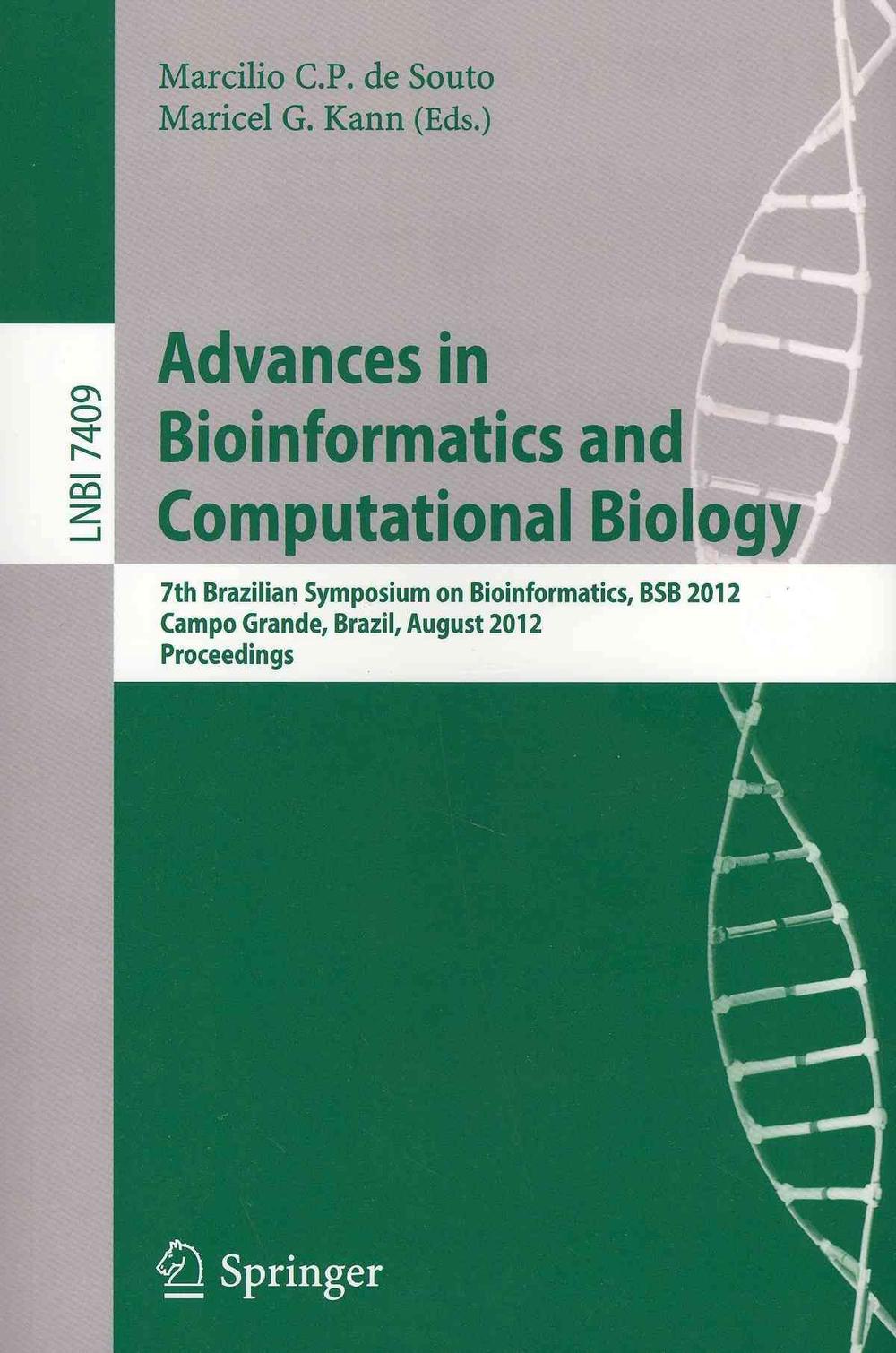 Advances in Bioinformatics and Computational Biology 7th Brazilian Symposium on 9783642319266