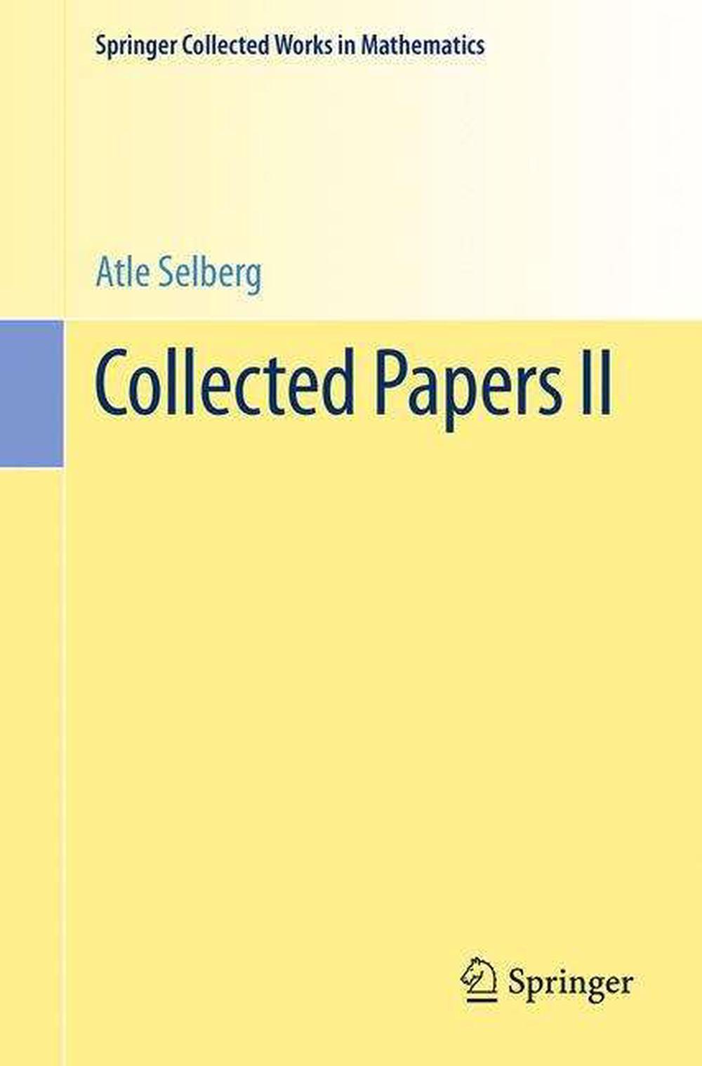 Collected Papers II by Atle Selberg (English) Paperback Book Free