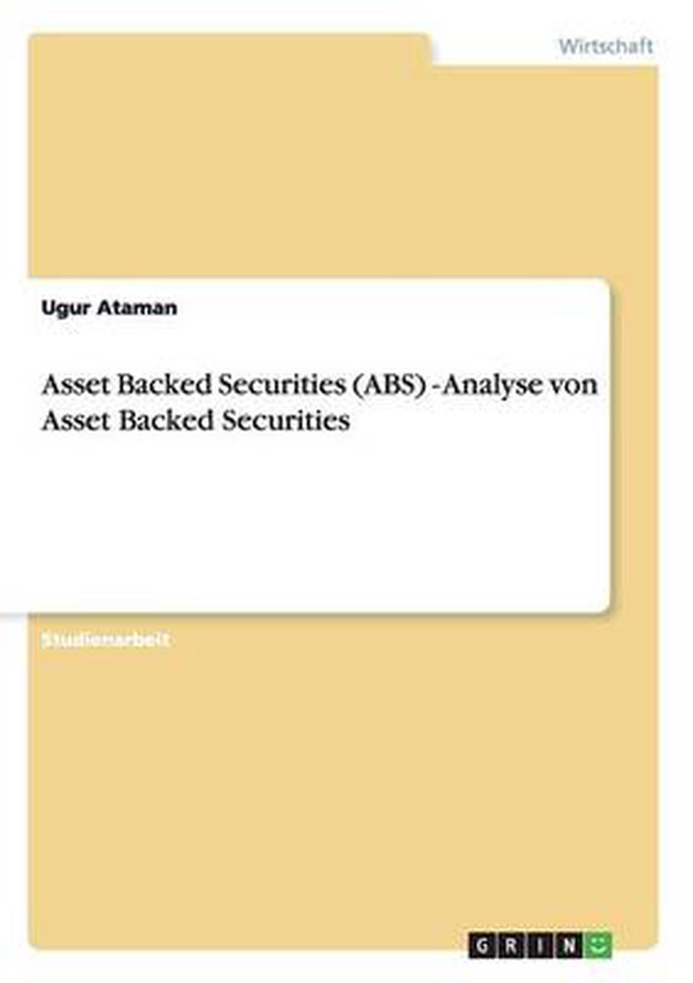Asset Backed Securities (ABS) Analyse Von Asset Backed Securities by