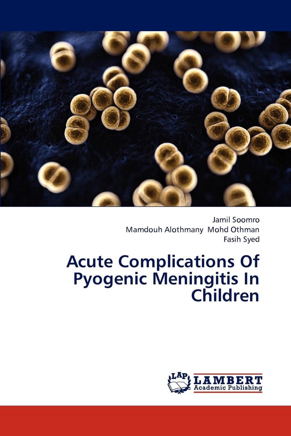 Acute Complications Of Pyogenic Meningitis In Children by