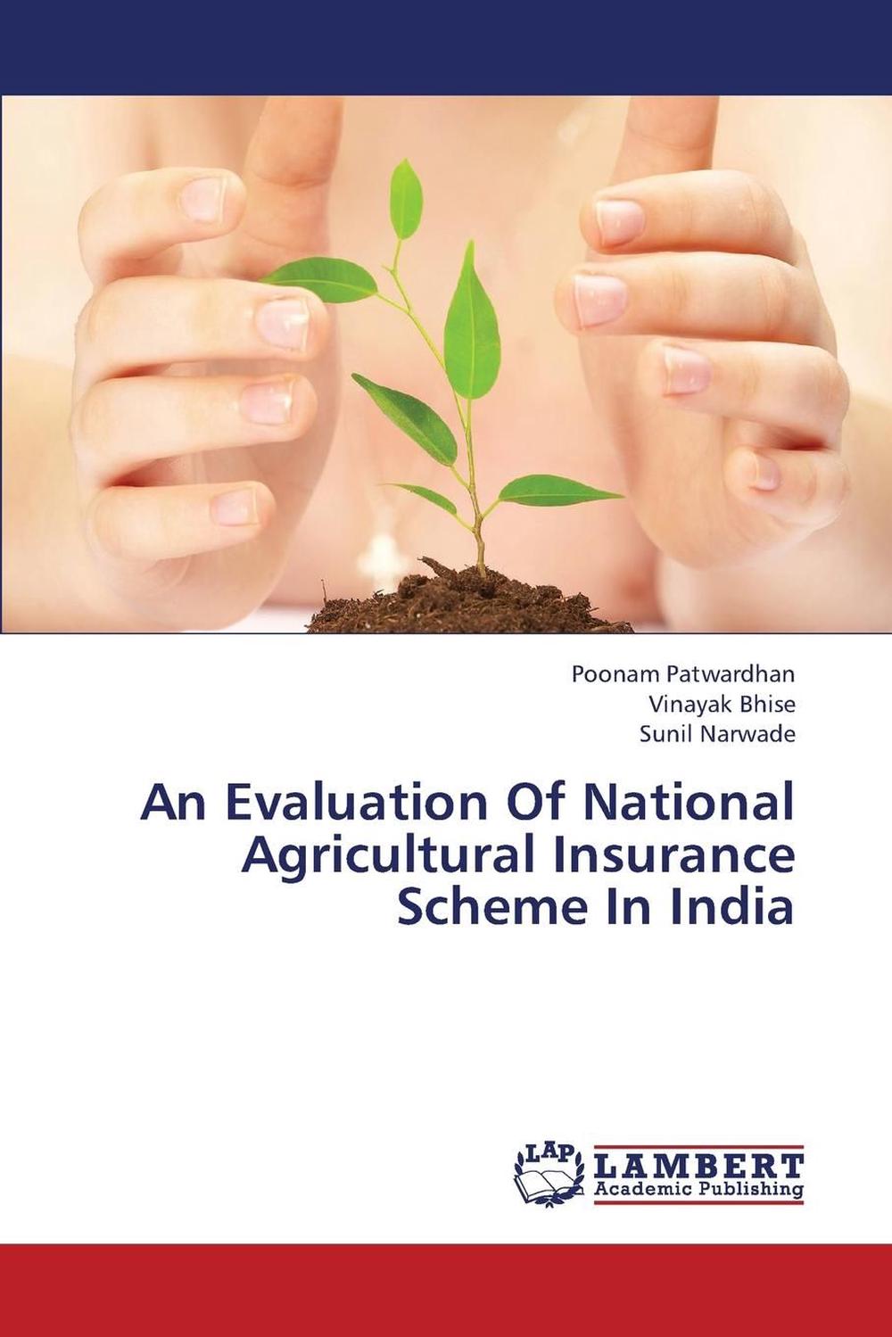 research paper on agriculture insurance in india