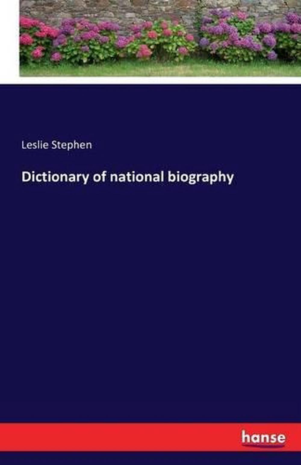 biography english dictionary